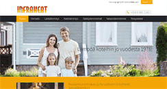 Desktop Screenshot of infraheat.com
